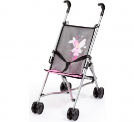 Sillita Paraguas Morada con Hada para Muñecas