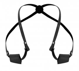 Holster d'épaule avec 2 couteaux