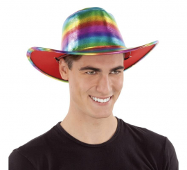 Gradient Rainbow Australian Hat