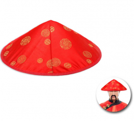 Satin Chinese Hat