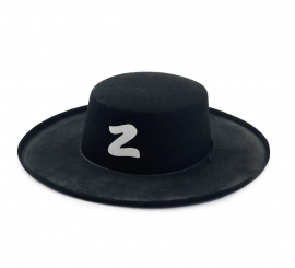 Children's Black Bandit Z Hat