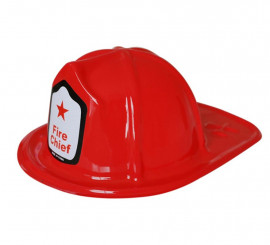 Adult red firefighter hat