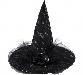Chapéu de Bruxa Tule