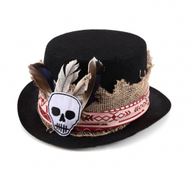 Adult Voodoo Witch Hat