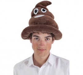 Poop Emoticon Hat