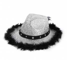 Adult Grey Rock Star Hat