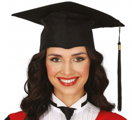 Sombrero de Estudiante graduado de tela adulto