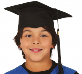 Sombrero de Estudiante graduado de tela infantil