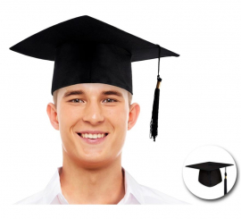 Adult Fabric Graduation Cap