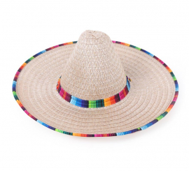 45cm multicoloured Mexican hat