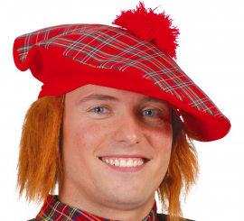 Scottish hat with fur