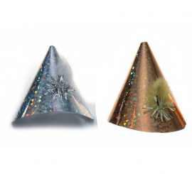 Medium metallic hat in various colors