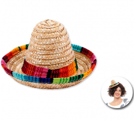 Sombrero Mejicano Mini multicolor