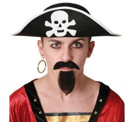 Sombrero pirata corsario para adulto