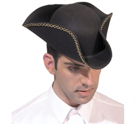 Chapéu Pirata de 3 Cantos