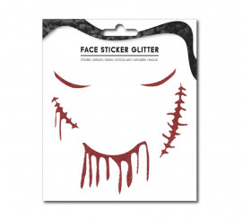 Halloween Bright Wound Facial Sticker