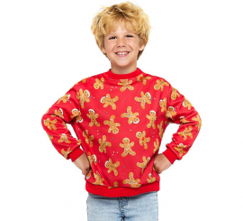 Sudadera Galletitas de Jengibre para niños