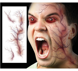 Facial Veins Tattoo