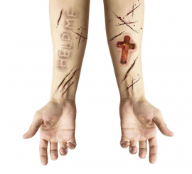 Adhesive Tattoos of Possessed Wounds