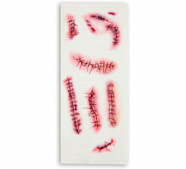 Stitches and Suture Tattoos