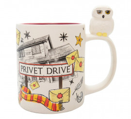 3D Mug Hedwig and Privet Drive Harry Potter