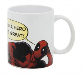 Deadpool Marvel Comic Style Mug