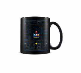 Pac-Man maze mug