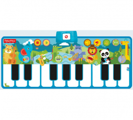 Teclado Musical Alfombrilla Interactiva azul Fisher-Price