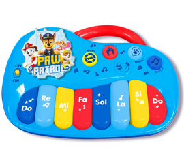 Teclado Musical azul Paw Patrol