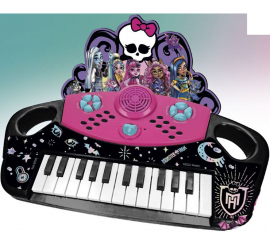 Teclado Musical Electrónico Monster High de 25 Teclas
