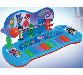 PJ Masks avec personnages, mélodies et microphone
