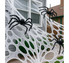 White Elastic Fabric 200x200 cm