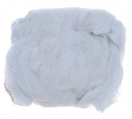 60 g weißes Spinnennetz