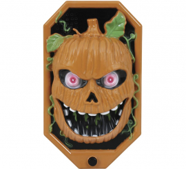 Pumpkin Doorbell with Light