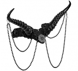 Tocado de Cuernos negros