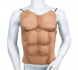 Torso dell'uomo con i muscoli