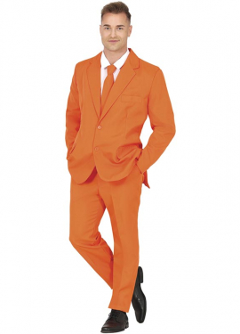 Stylish Orange Funny Suit for Men