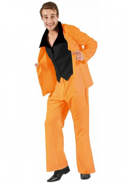 Orange Funny Suit for Men