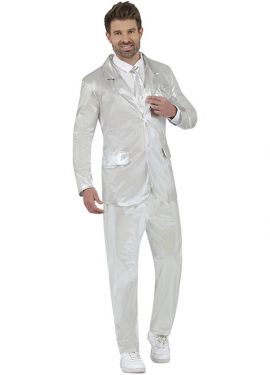 Silver Funny Suit for Men