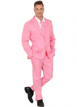 Soft Pink Funny Suit for Men