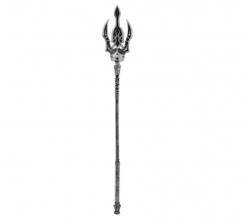 Gray demon trident three prongs toy 122 cm