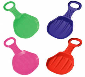 Pelle à neige et luge 53x34x24 cm en plusieurs couleurs