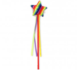 35 cm Regenbogen-Sternstab