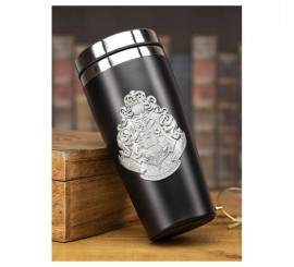 Hogwarts Harry Potter Travel Glass Black