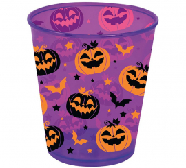 Verre Halloween lilas 10 cm