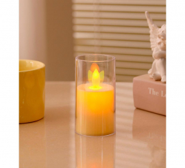 Vela oscilante 10cm sombra branca Vela oscilante 10cm sombra branca