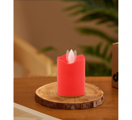 7cm Red Oscillating Candle