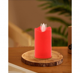9cm Red Oscillating Candle