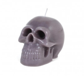 Grey Skull Scented Candle 10x6x8 cm