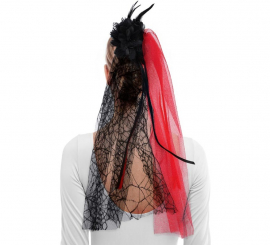 Two-tone Veil with Clip